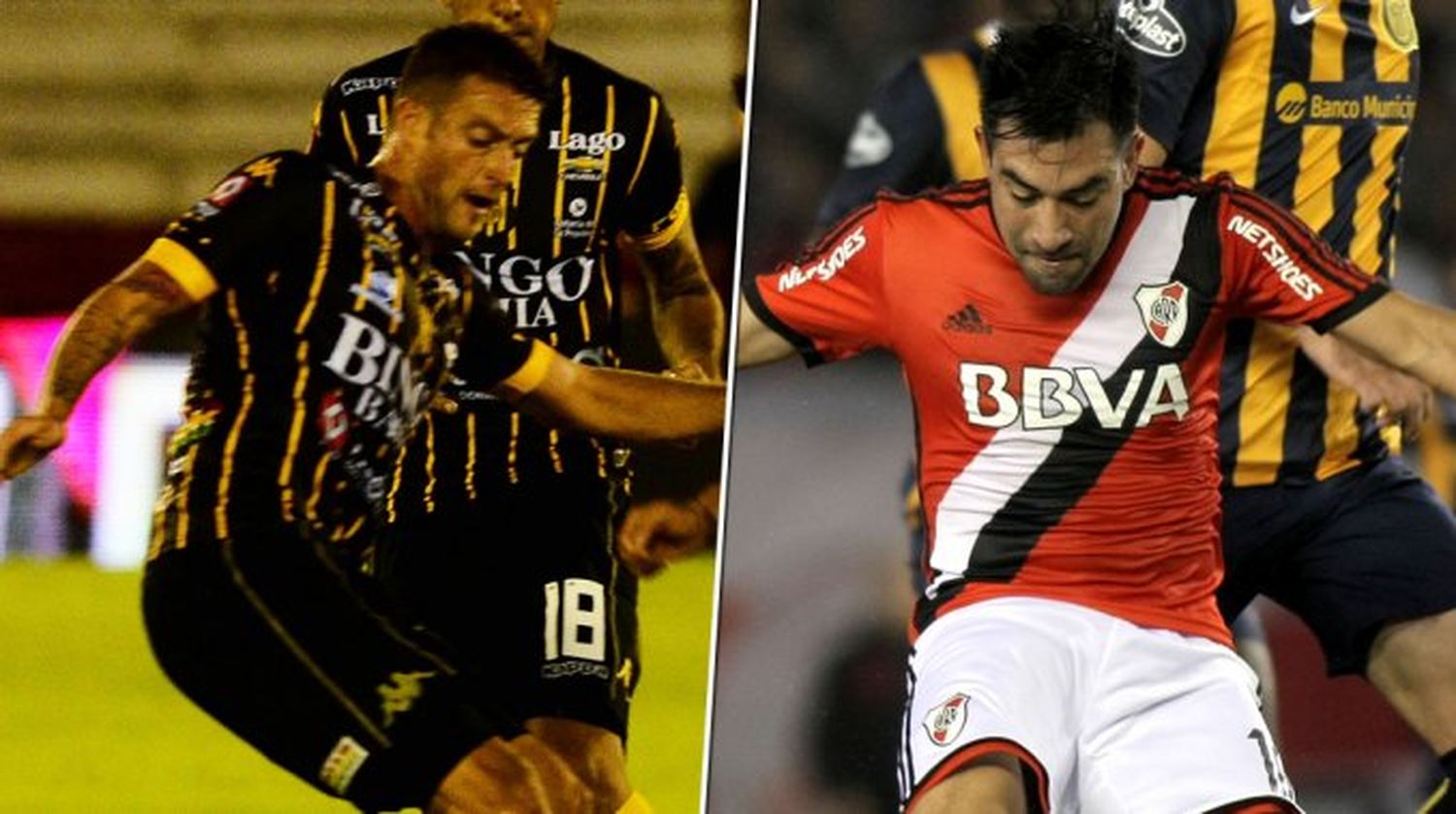 Con un golazo del Pity Martínez, River le empató a Olimpo