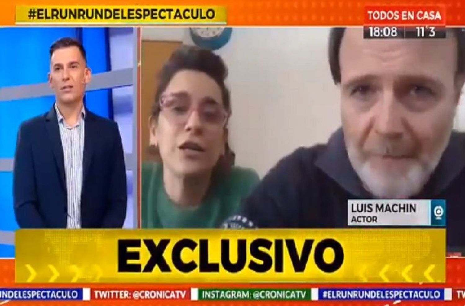 «¡Qué desagradable, por dios!»: el comentario de un periodista sobre Luis Machín tras un fuerte cruce en vivo