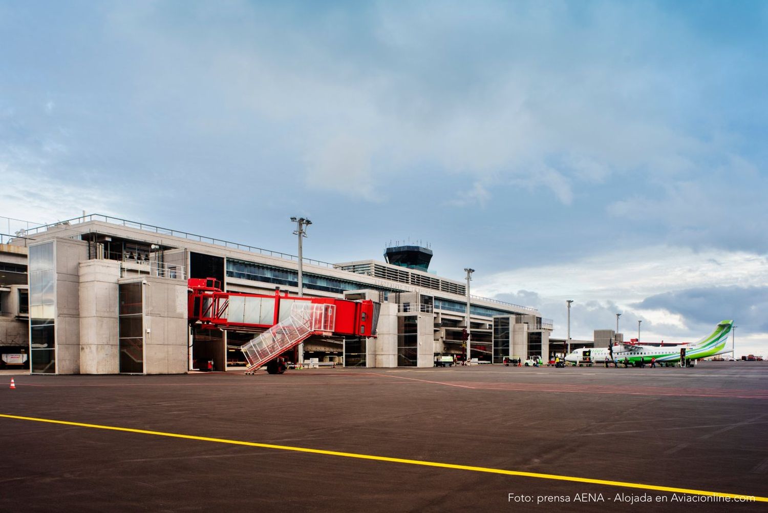 Aena prorroga la exención de la tarifa de pasajero en el Aeropuerto de La Palma