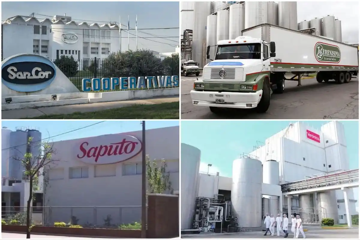 Transformación en la industria láctea.