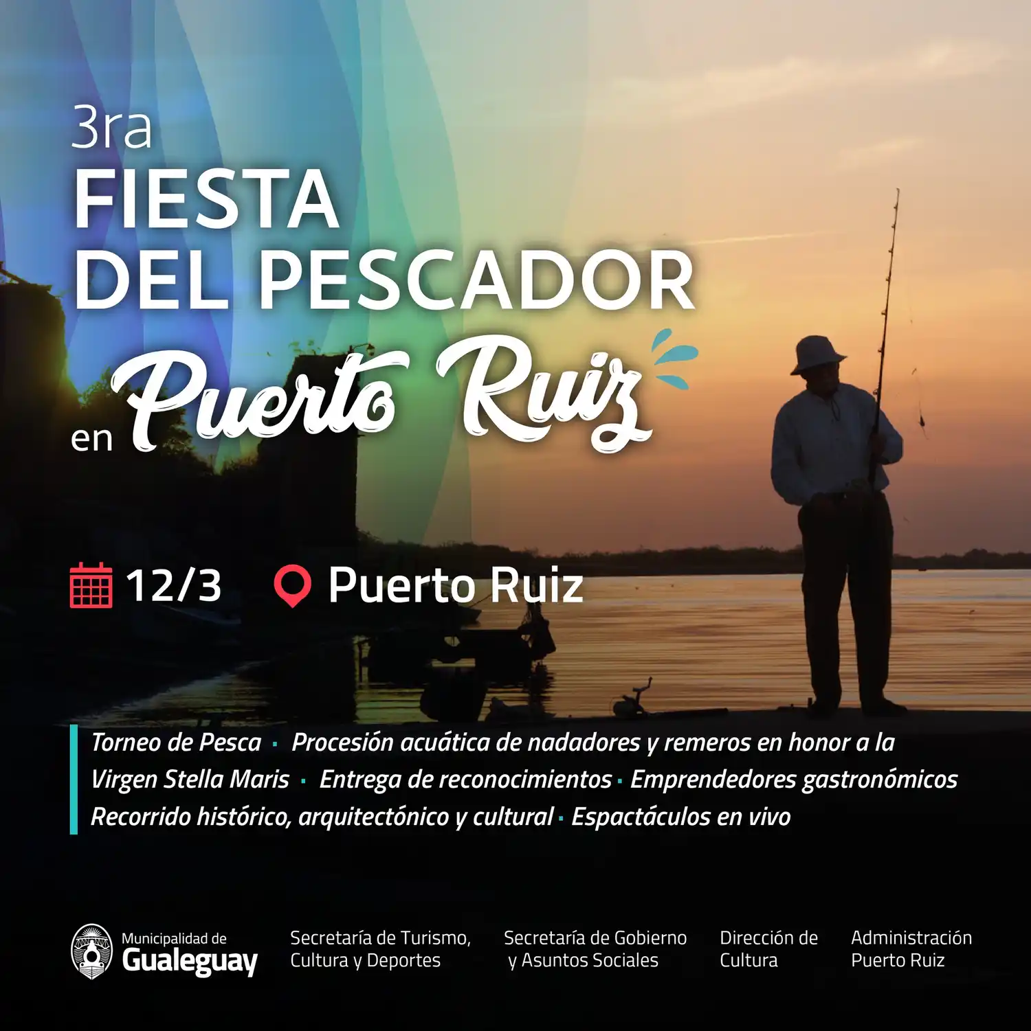 Se viene la tercera Fiesta del Pescador