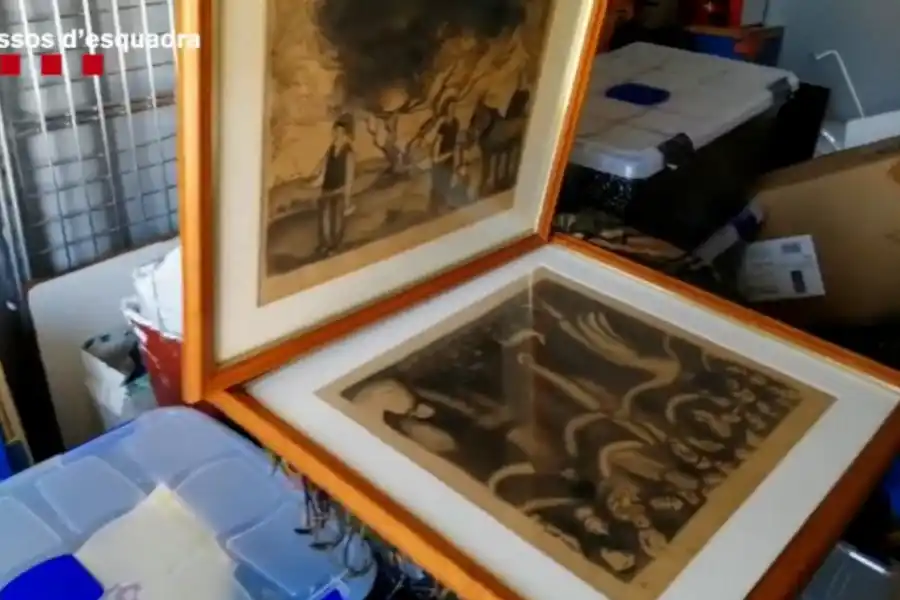 España: detuvieron a ladrones de arte y recuperaron dibujos de Dalí de hace 100 años