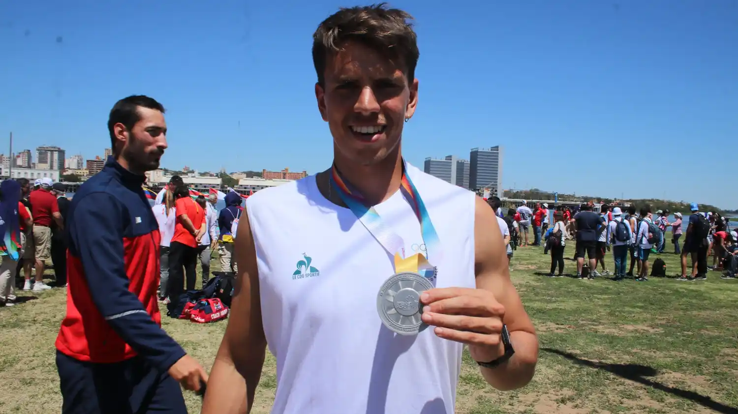 Scenna sumó una plata en su primera participación