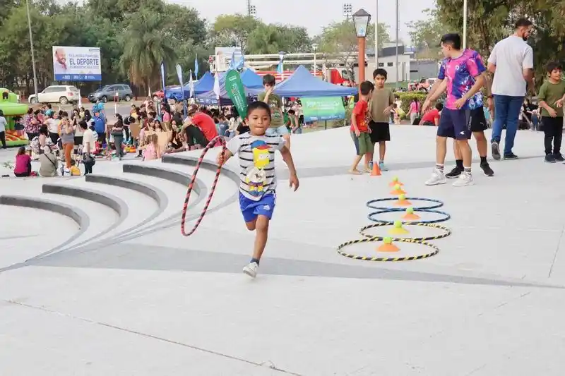 Festivo cierre de las colonias de vacaciones 
de Invierno del Gobierno provincial