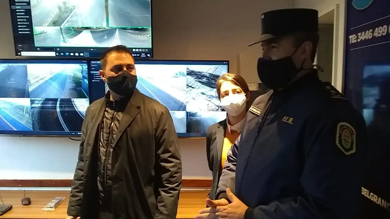 Inauguraron un centro de videovigilancia en Pueblo Belgrano: cámaras y controles