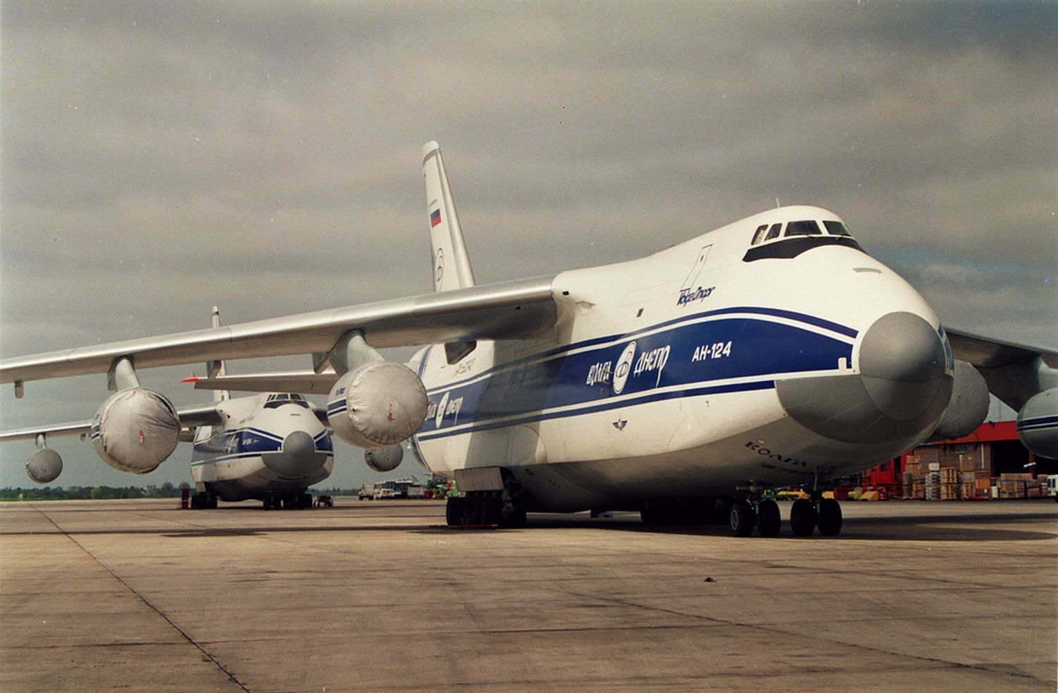 Dos gigantes rusos en Ezeiza