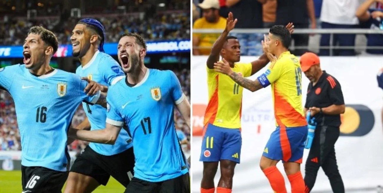 Los celestes y los cafeteros ante una importante chance en la Copa América. Crédito: Reuters