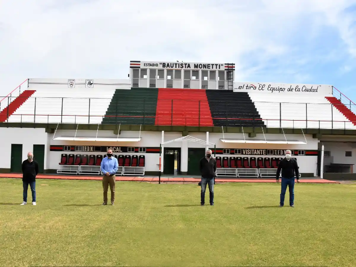 Presentaron las remodelaciones del "Bautista Monetti"