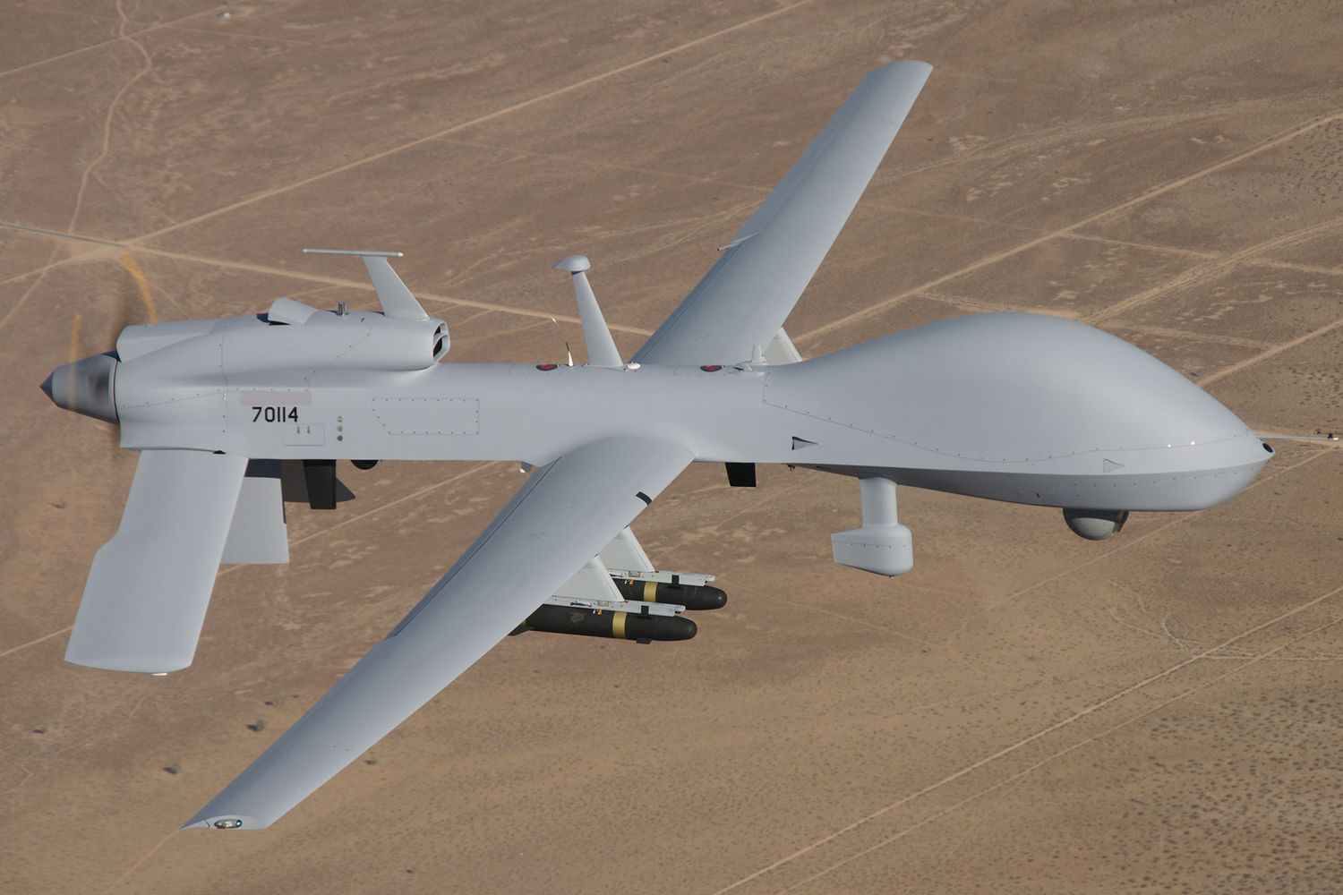 Washington quiere venderle drones armados MQ-1C Gray Eagle a Ucrania