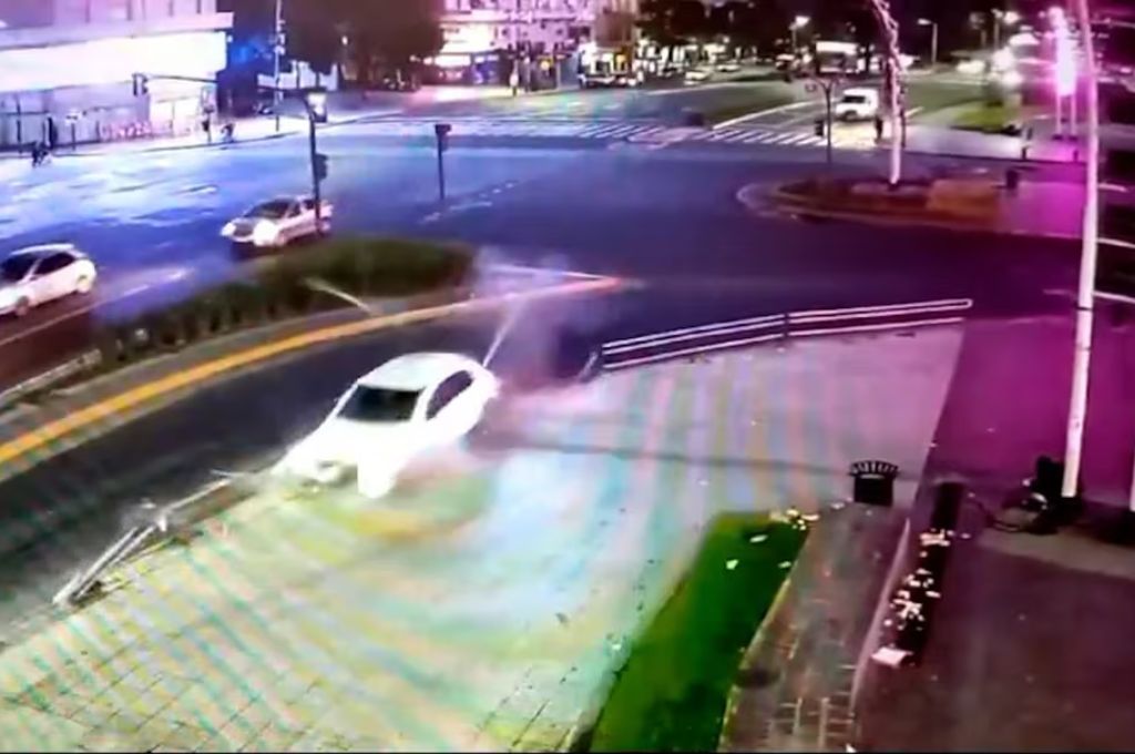 Accidente cenca del Obelisco