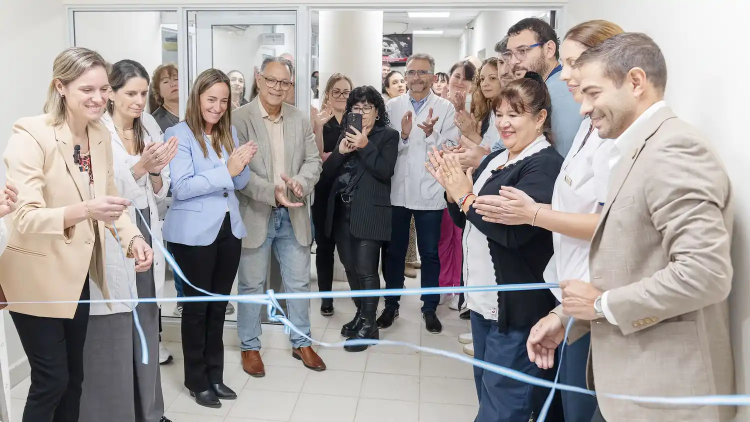 En el hospital San Martín de Paraná, se inauguró un espacio para tratamientos oncológicos
