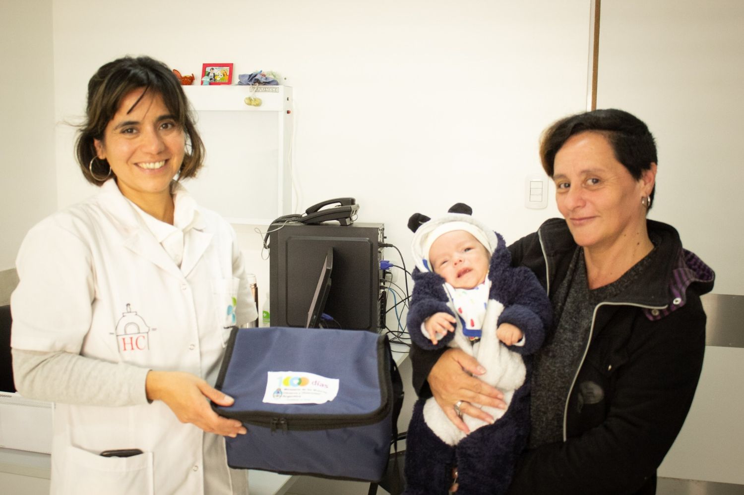 El Hospital Centenario entregó el primer kit de extracción de leche en Gualeguaychú