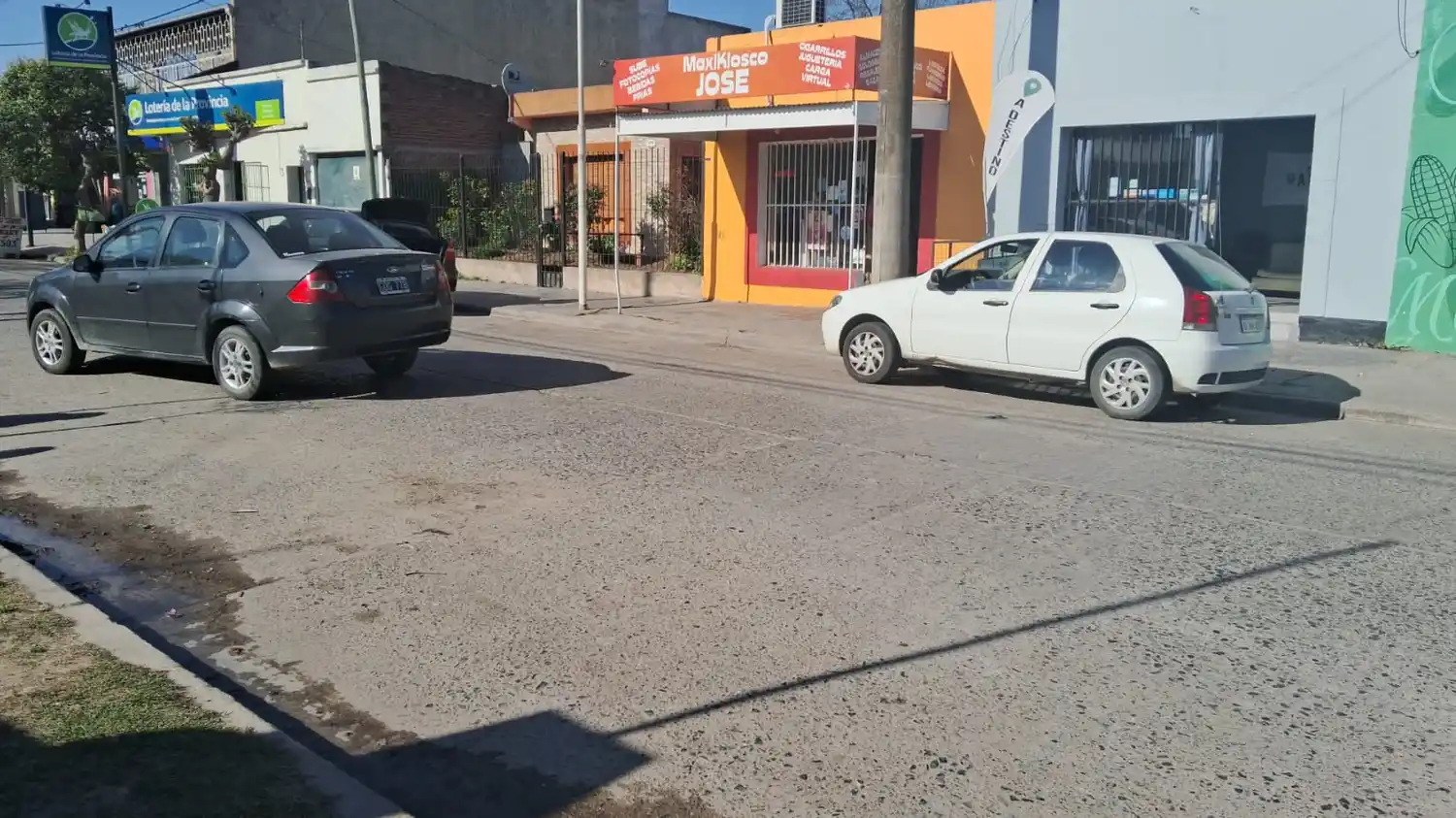 El accidente se produjo en Vigil y Darragueira.