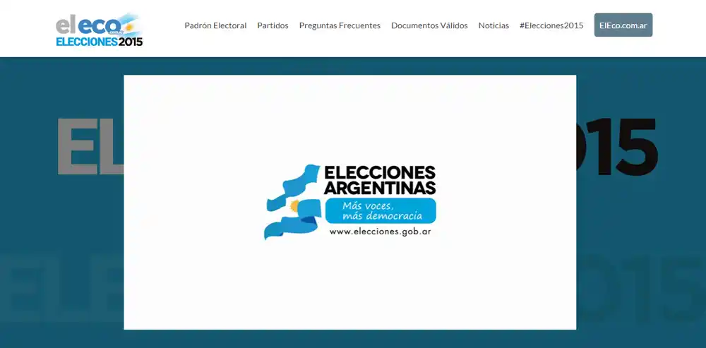Toda la información de las Elecciones 2015 en Tandil