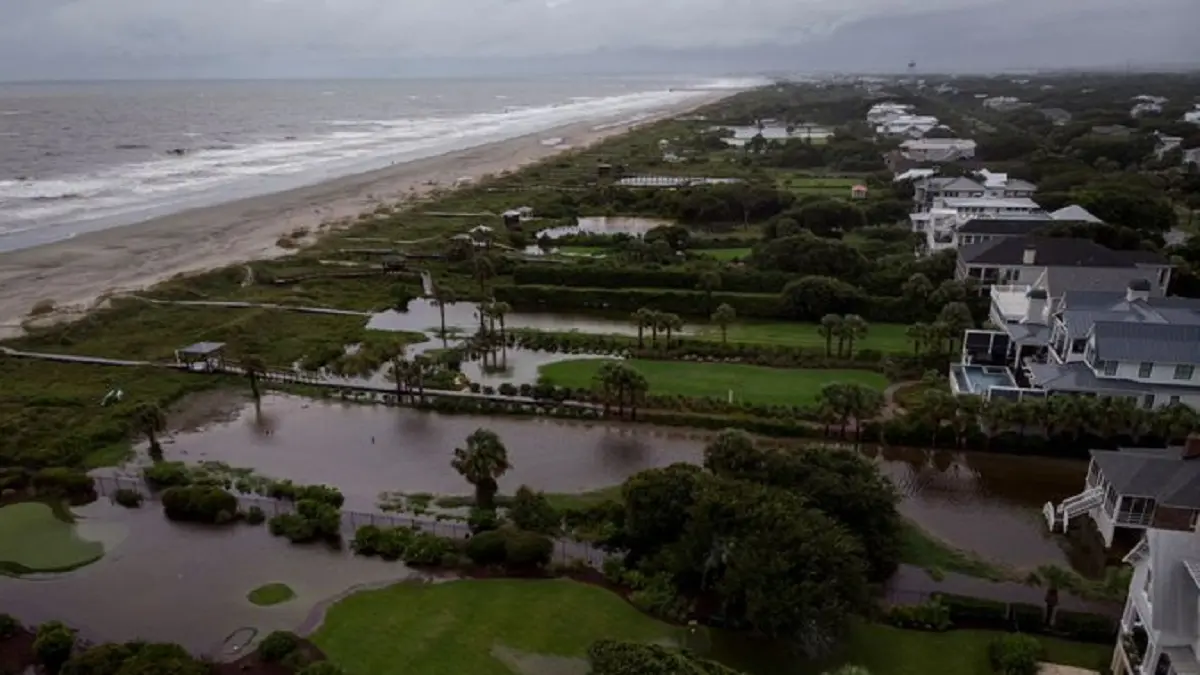 TORMENTA DEBBY CAUSA ESTRAGOS en la costa este de EE. UU.: las inundaciones están a la orden del día