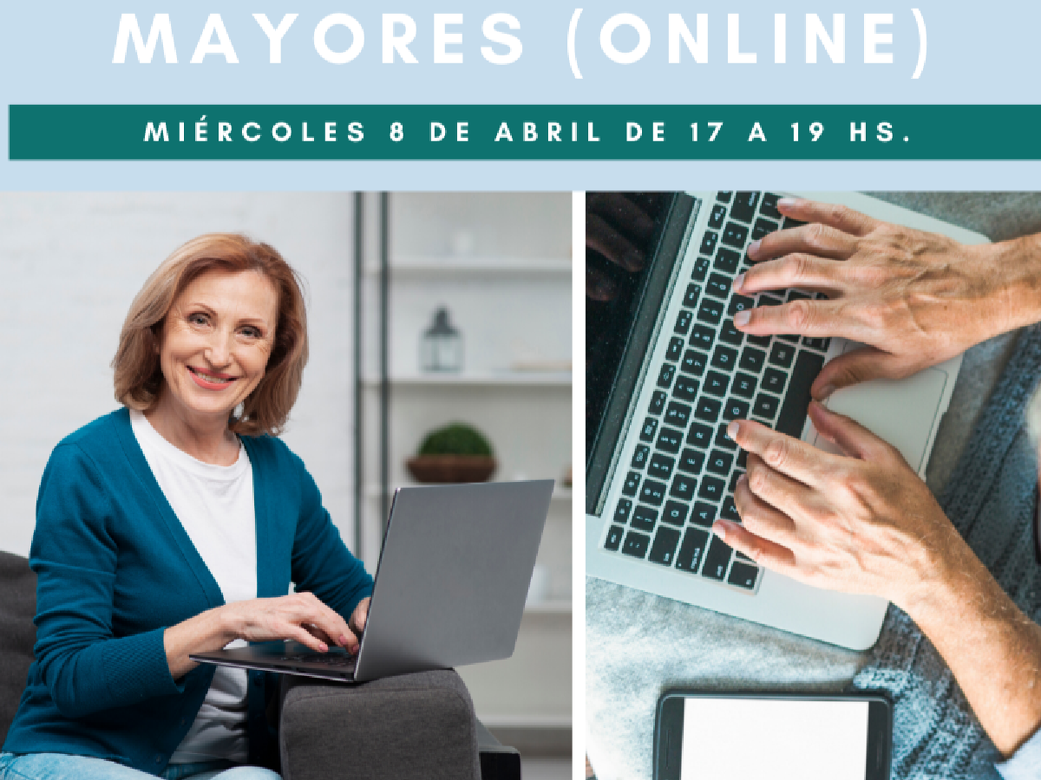 Dos cursos online para adultos mayores dictará este mes la UTN San Francisco