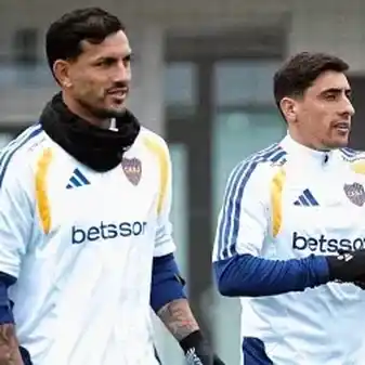 El jugador de la selección ya se entrenó con el plantel de Boca