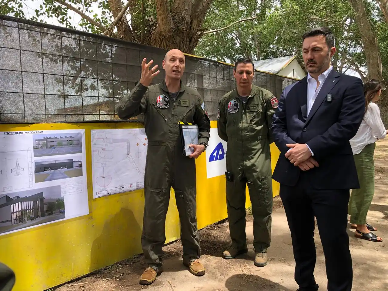 Petri en la VI Brigada Aérea