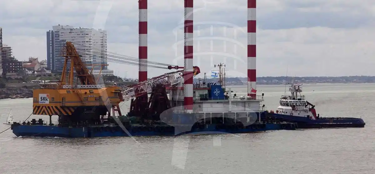 Este jueves llega la draga al Puerto de Mar del Plata