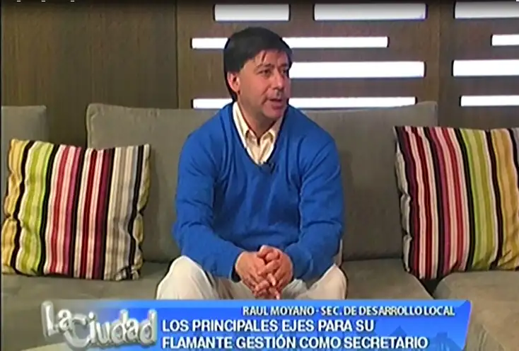 Raúl Moyano, secretario de Desarrollo Local, planteó los ejes de su gestión
