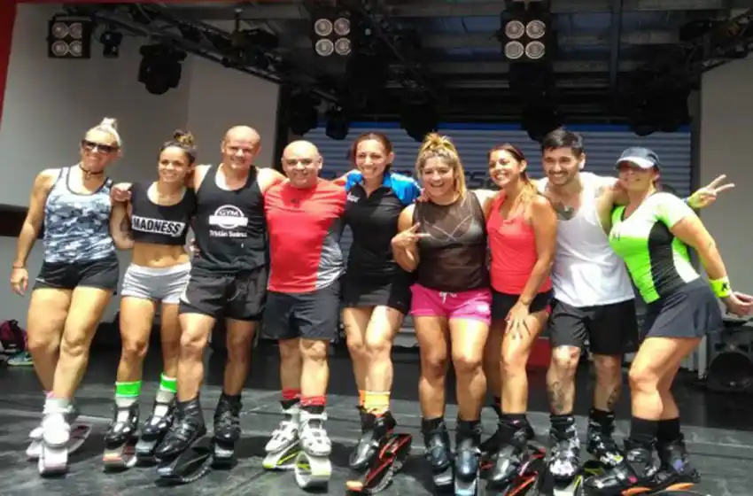 Espacio Clarín comenzó el domingo a puro Kangoo jumps