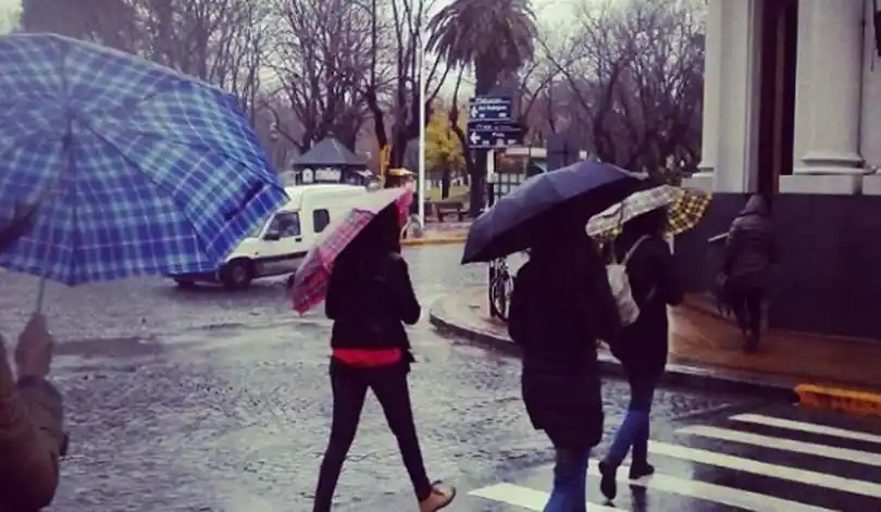 Van 35 milímetros acumulados de lluvia en el centro de la ciudad