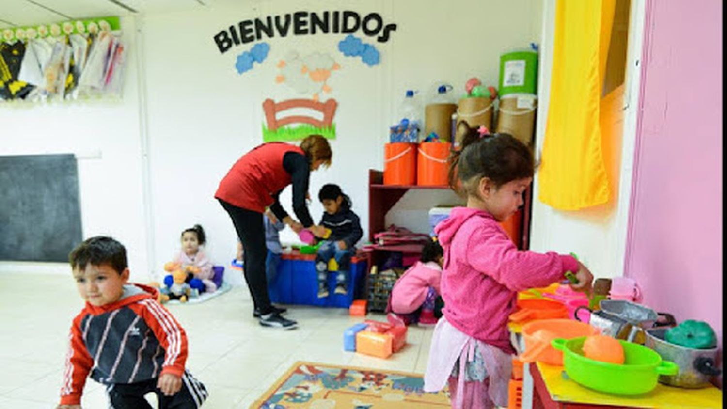 En la ciudad reabren los jardines maternales