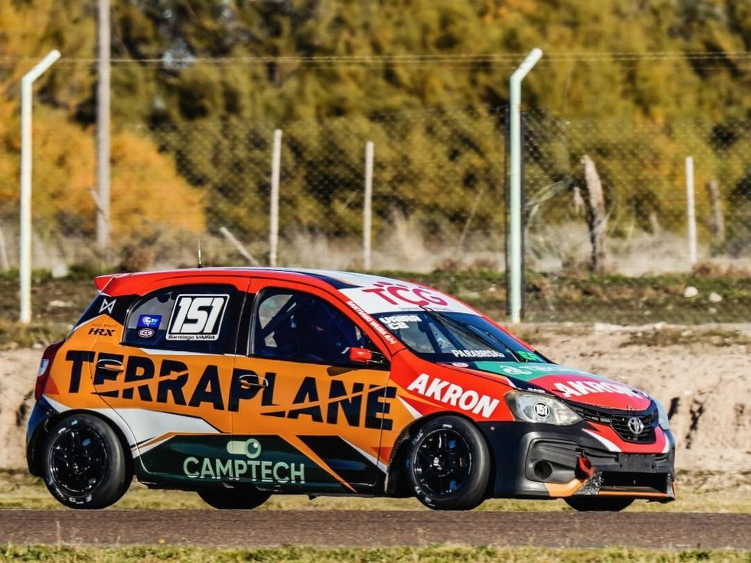 El piloto sanfrancisqueño no pudo completar la final de la Clase 2.