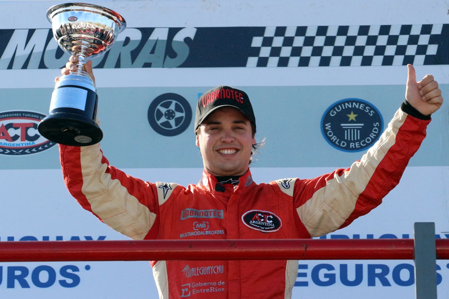 Sebastián Reynoso se subió otra vez al podio del TC Pista Mouras