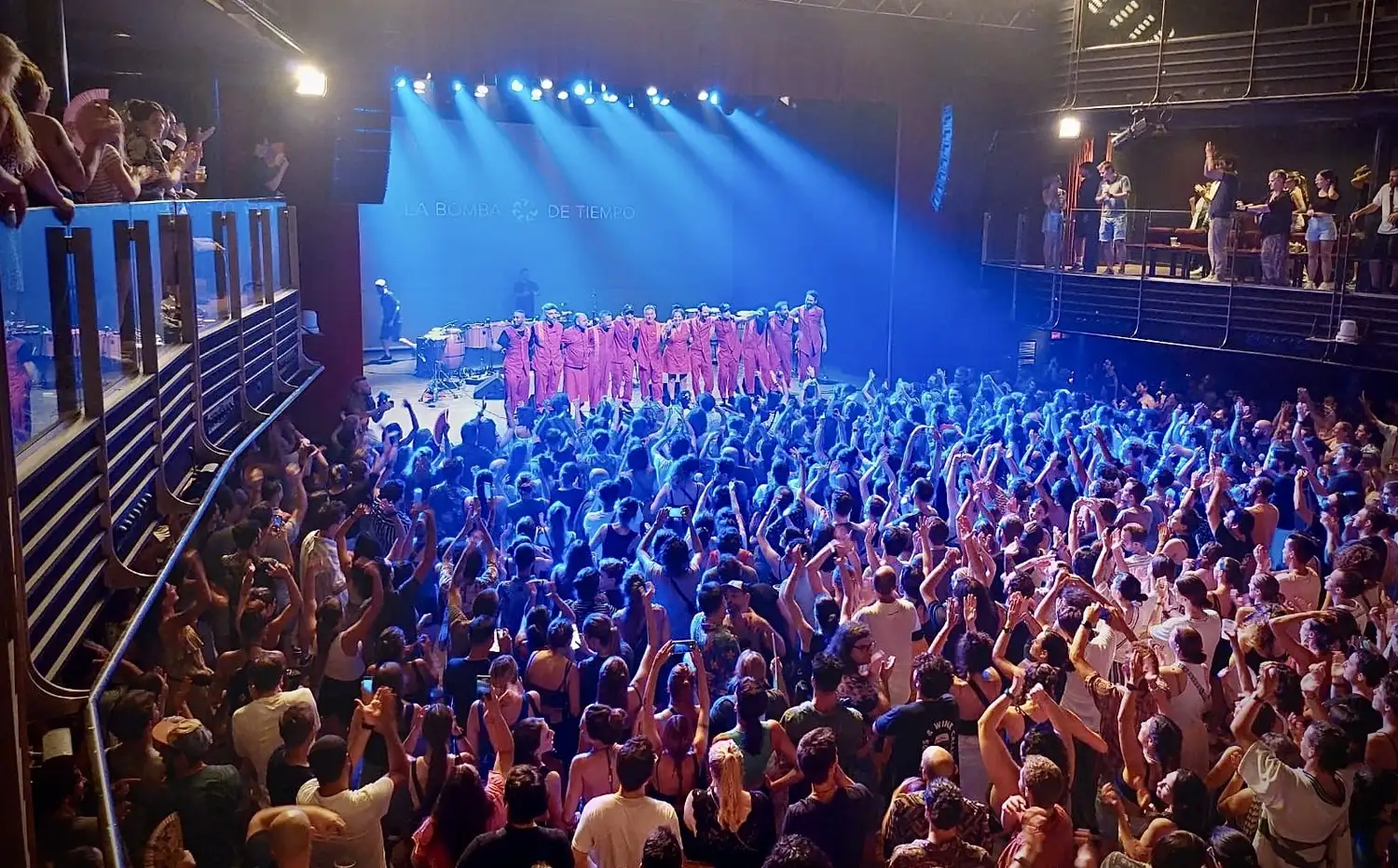 Show en Barcelona.