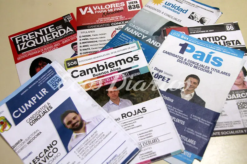 Siete listas pugnan hoy por diez bancas en el Concejo Deliberante