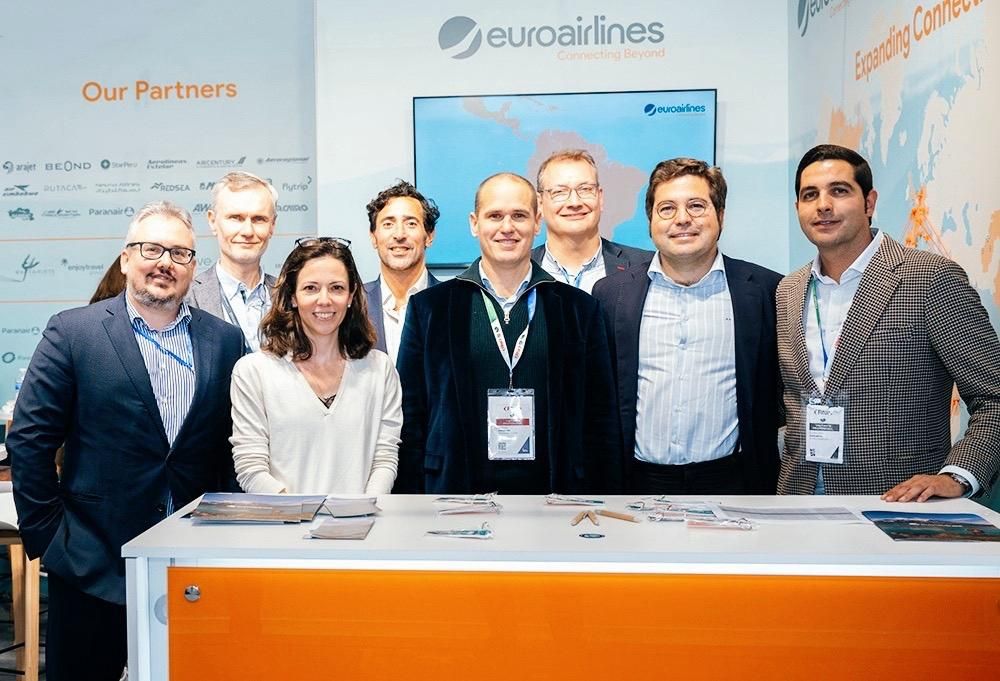 Parte del equipo directivo de Euroairlines