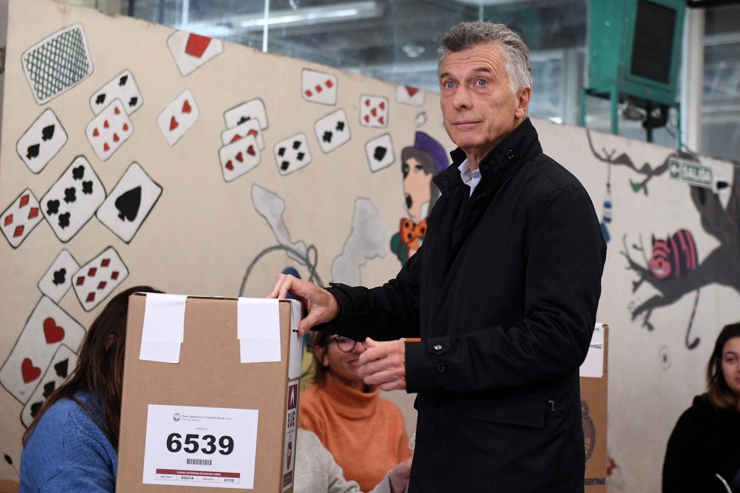 Votó Mauricio Macri
