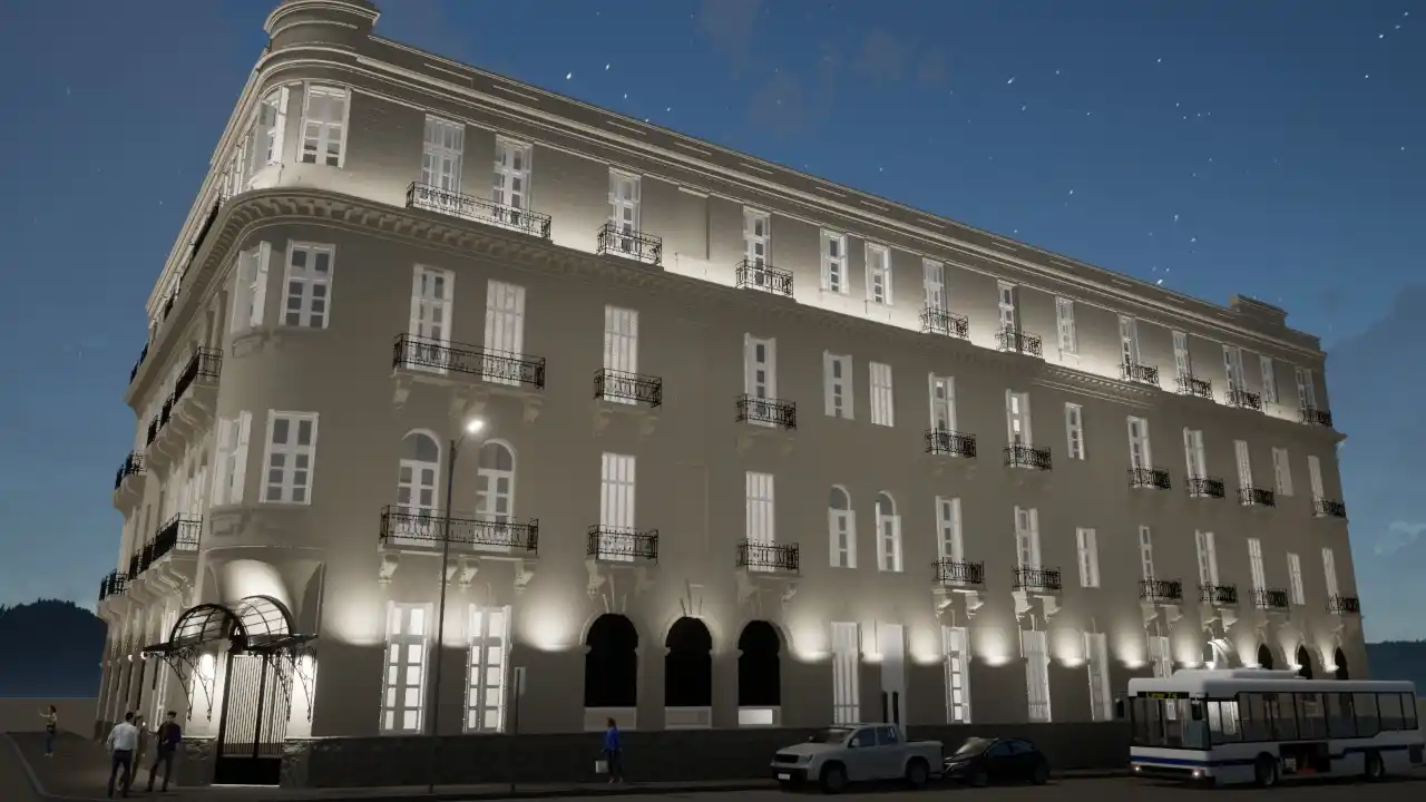 El proceso de restauración del histórico edificio de la Unicen comenzará la semana próxima.