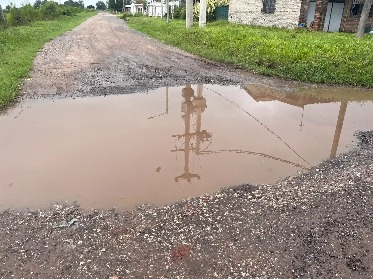 Rotura y acumulación de agua en varias arterias.