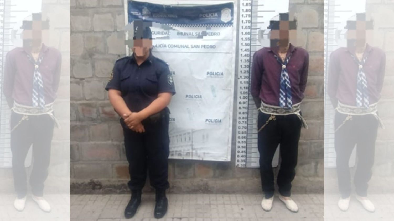Personal policial llevó a cabo la aprehensión de un individuo de 35 años.