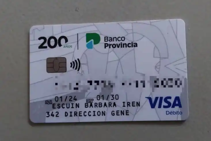 Encontraron tarjeta de Bárbara Escuin