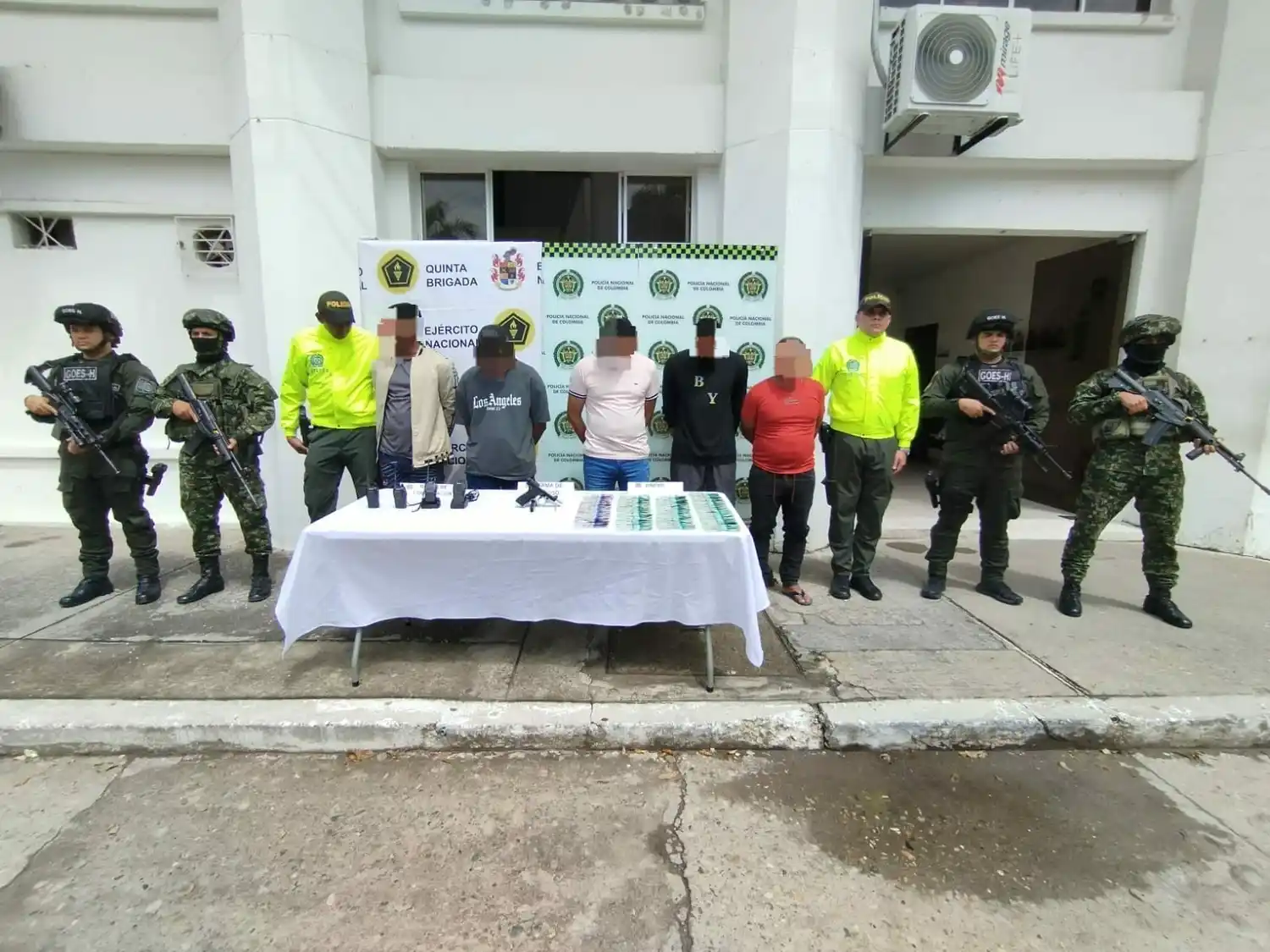 Operativos militares dejan capturas de cinco integrantes del ELN en Barranbermeja