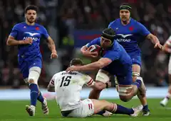 Francia logró un triunfo histórico en Twickenham