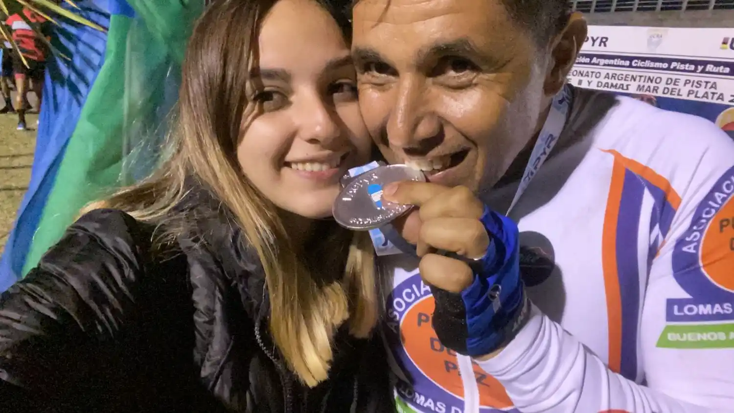 Lázaro Villarruel medalla de plata en el Argentino de Pista en Mar del Plata