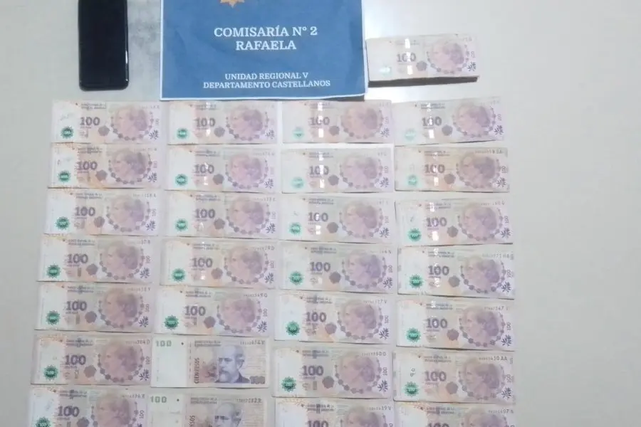 Allanamiento positivo en la ciudad: secuestraron importante suma de dinero
