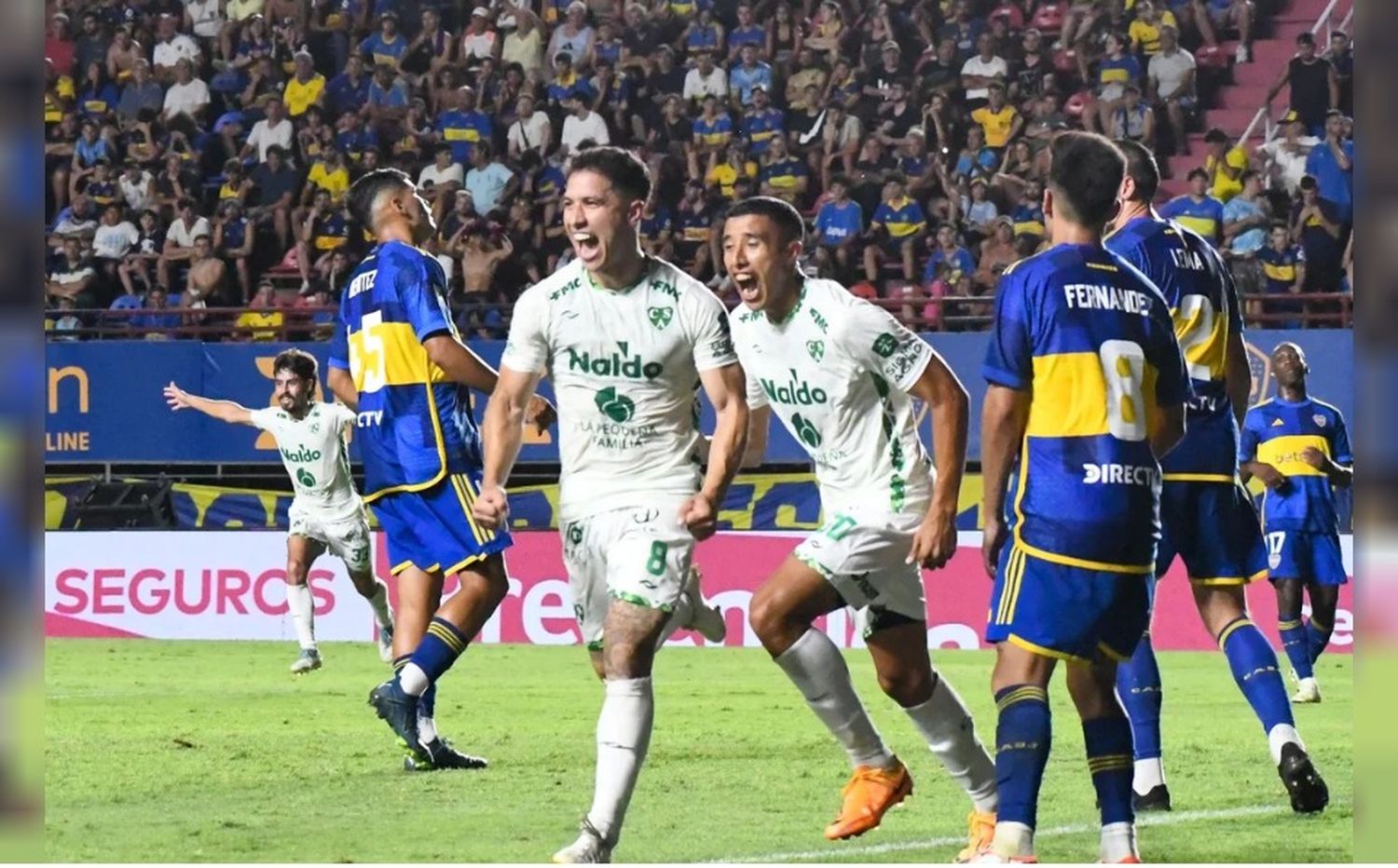 Boca no lo pudo liquidar y Sarmiento se lo igualó en el Nuevo Gasómetro