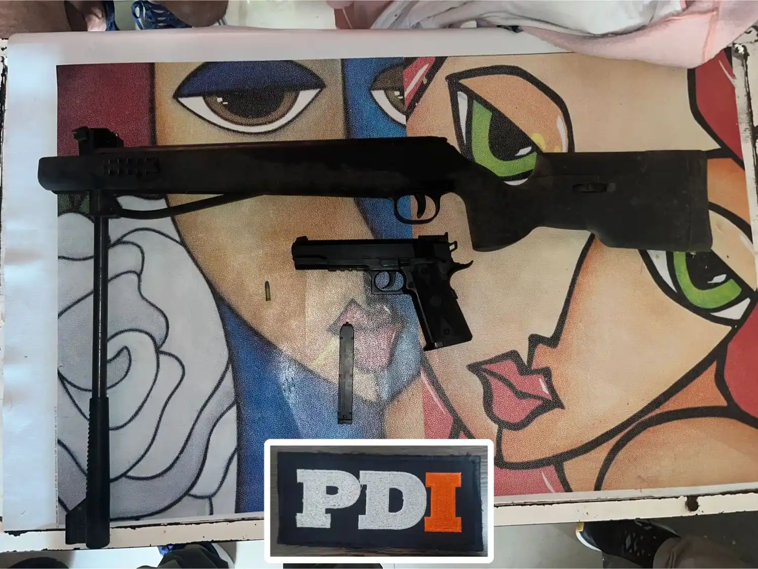 operativo pdi allanamiento rafaela abuso de arma de fuego policia - 2