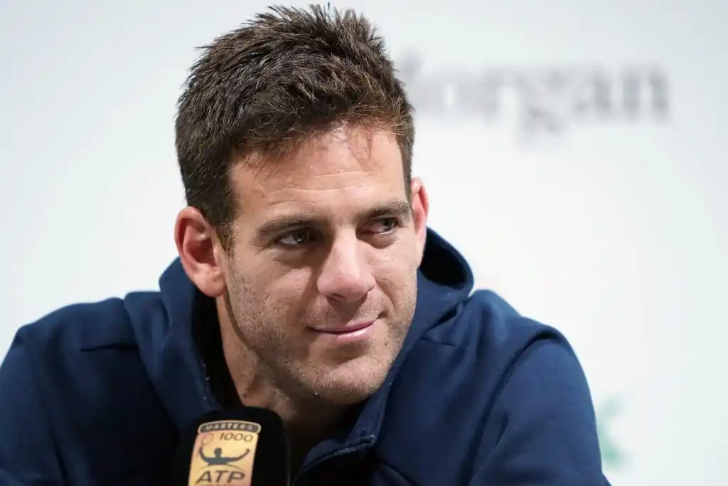 Otro día de gimnasio en la recuperación de Del Potro