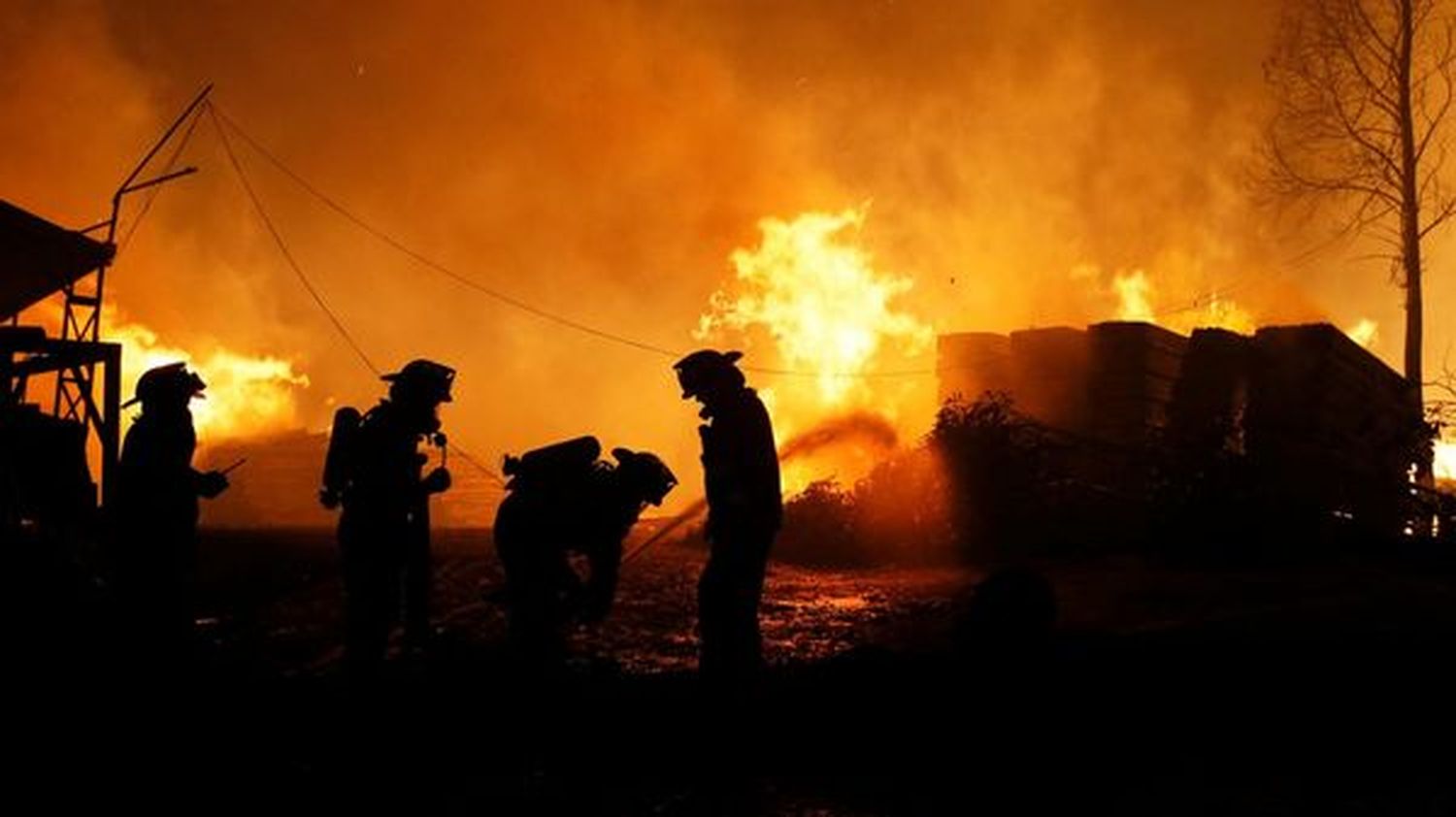 Los incendios no dan tregua en Chile