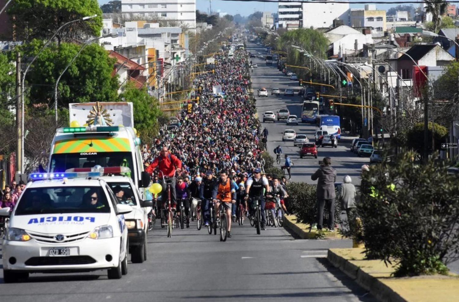 Por las malas condiciones climatológicas se postergó la Caravana de la Primavera