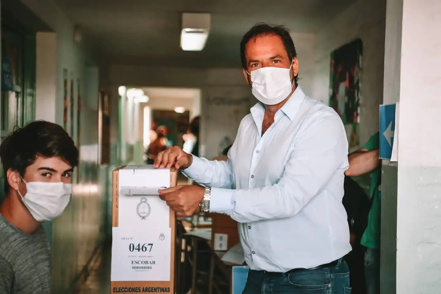 Votó Sujarchuk y anticipó: "Esperamos una concurrencia masiva y ojalá sea así"