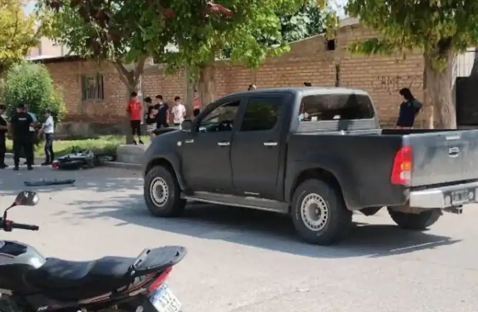 Violenta discusión de tránsito en Firmat terminó en accidente