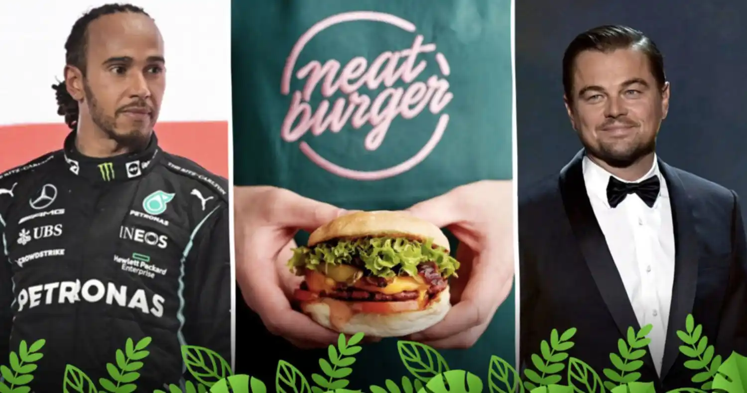 Lewis Hamilton, Leonardo DiCaprio y ¿una hamburguesería vegana?