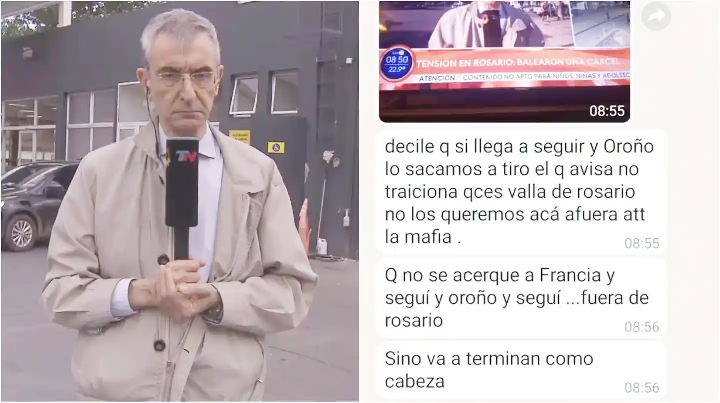 ADEPA condena enérgicamente las amenazas de muerte a Nelson Castro y al equipo de TN en Rosario